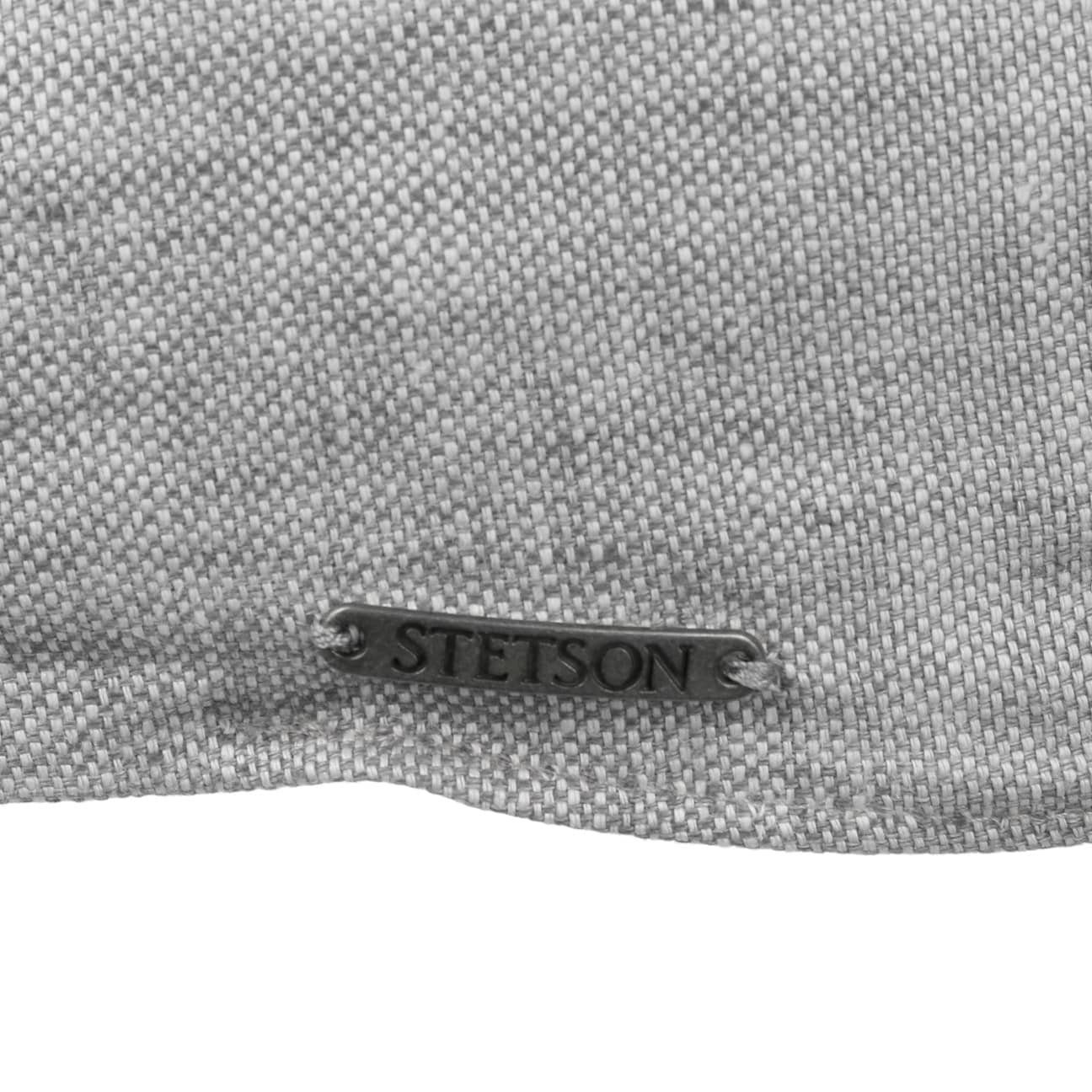 Stetson Texas Just Leinen Duck Cap - 30 - Grau