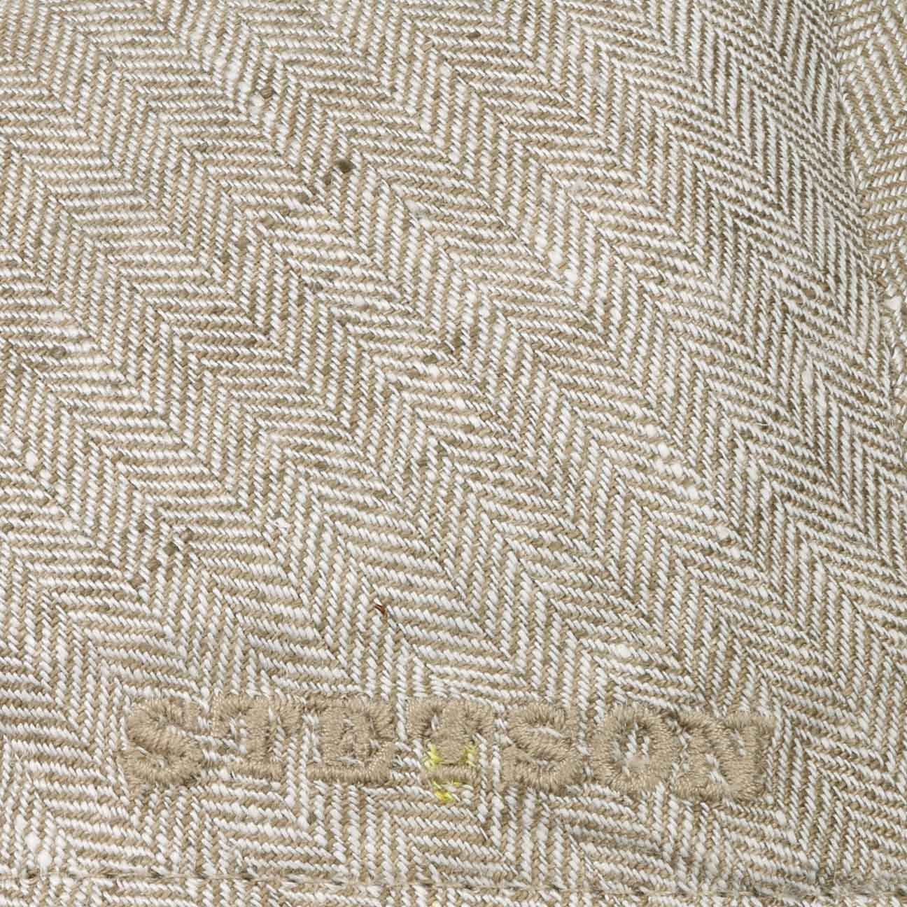 Stetson Woodfield Leinen Cap - aus 100% Leinen - 371 - Beige - Made in the EU