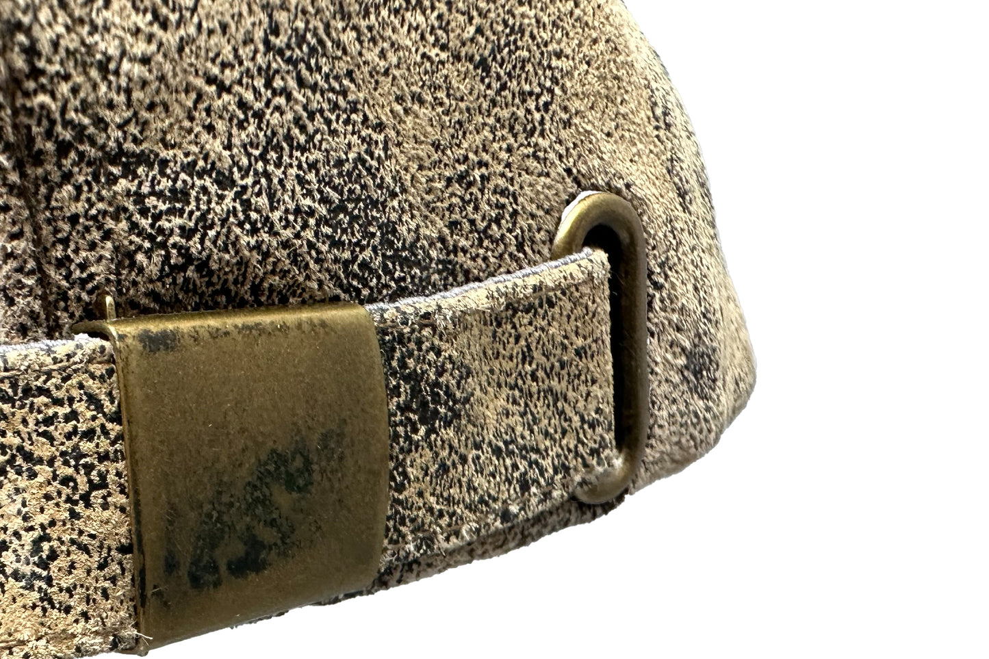 Fiebig Leder Basecap - Pigskin - mit Metallschnalle - Braun