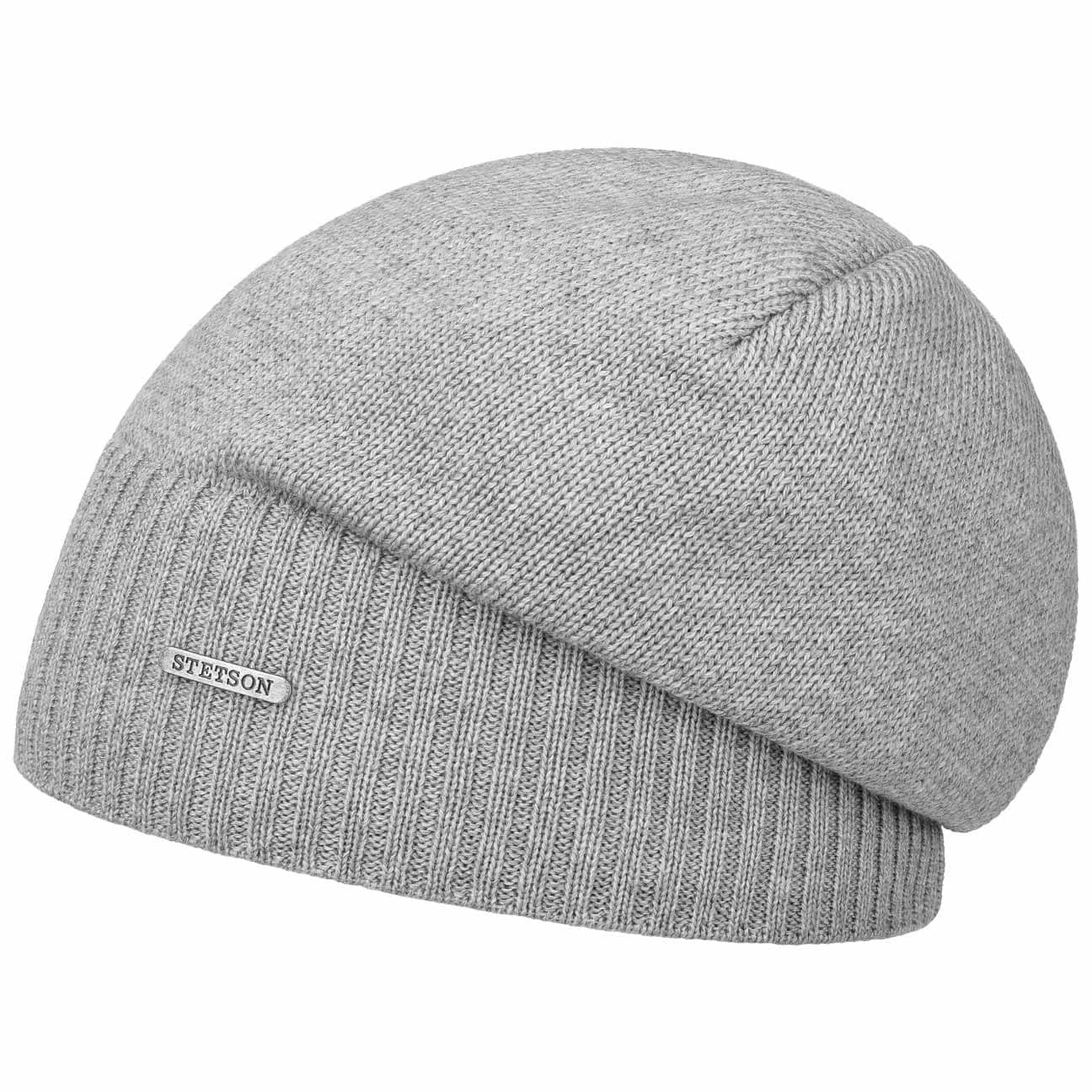 Stetson Merino Wool Oversized Beanie - in verschiedenen Farben