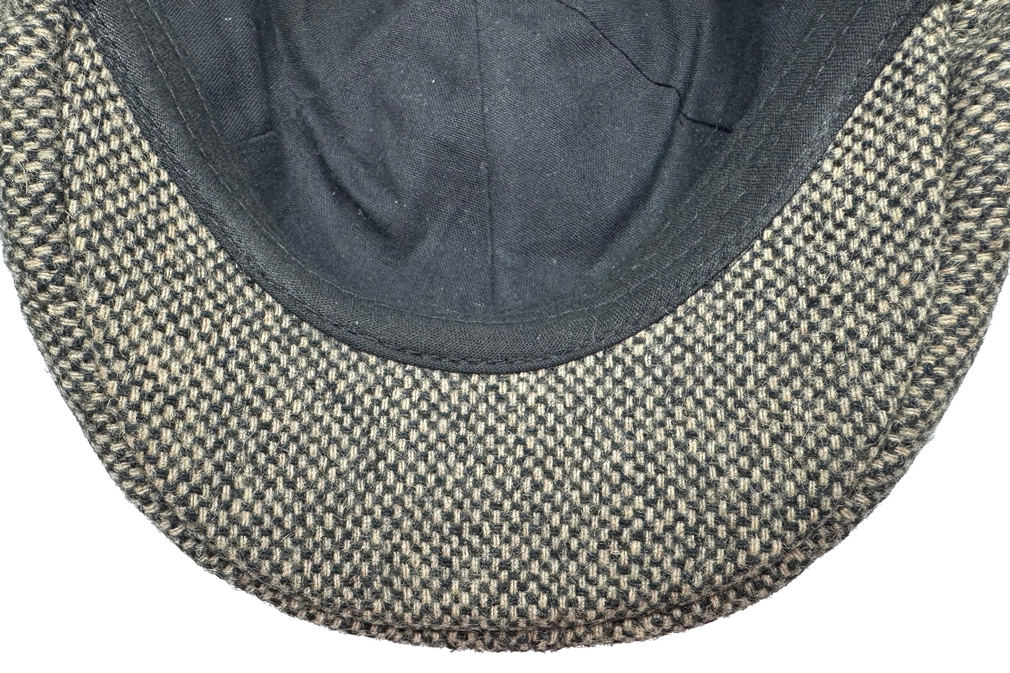 Fiebig 6-Panel Flatcap - Gatsby - Donegal-Muster - Braun