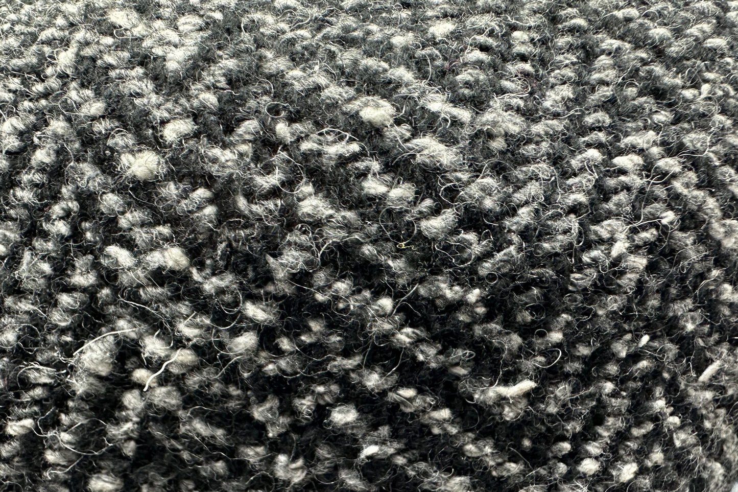 Fiebig 8-Panel Wool Herringbone Ballonmütze - Fischgrat-Muster - Anthrazit