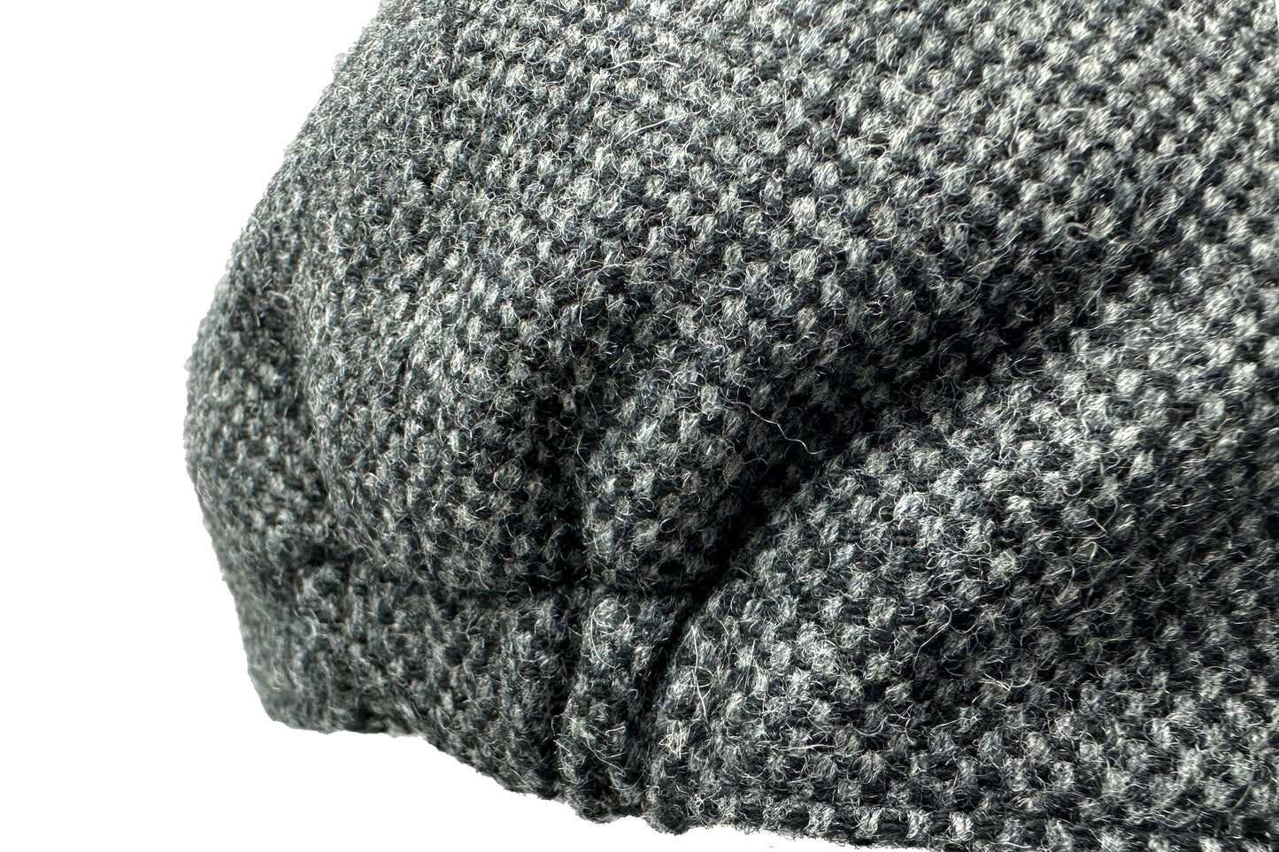 Fiebig 6-Panel Flatcap - Gatsby - Donegal-Muster - Anthrazit