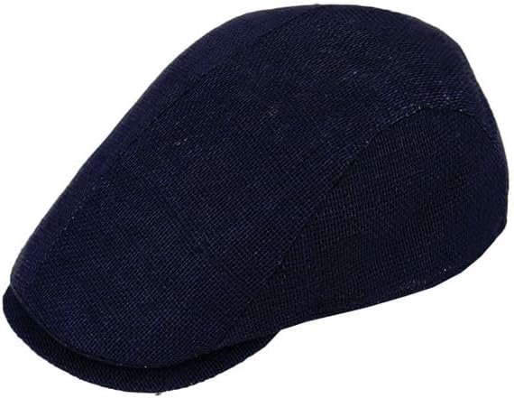 Fiebig Jute Flatcap - Marineblau