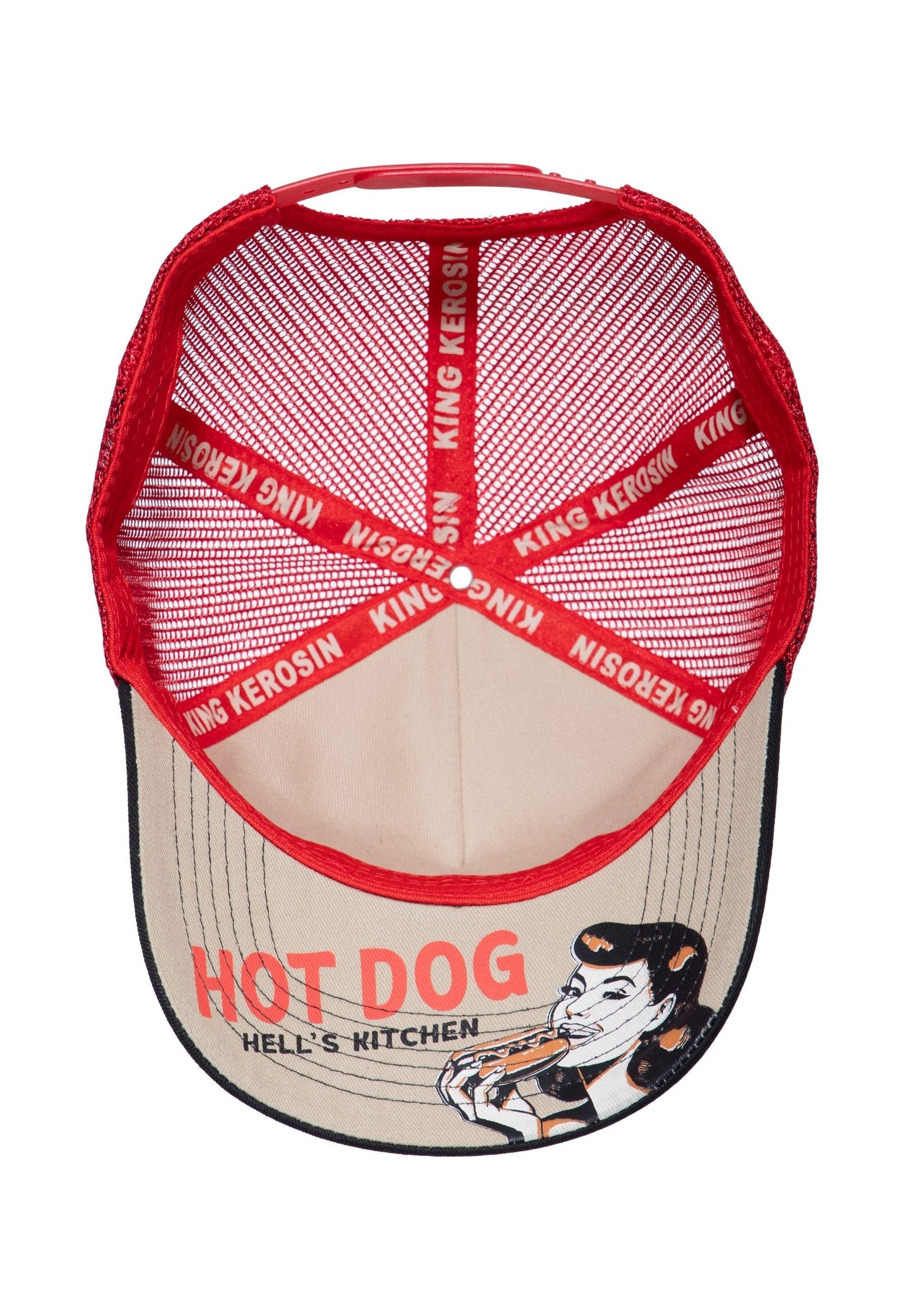 King Kerosin Trucker Cap "Hot Dog Makes you Wild"