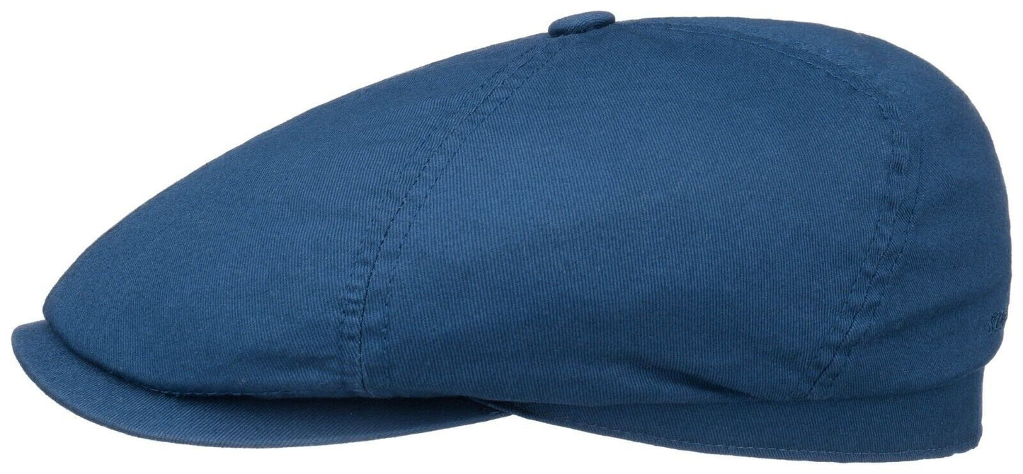 Stetson 6-Panel Brooklin Cotton Twill - 2 - Blau
