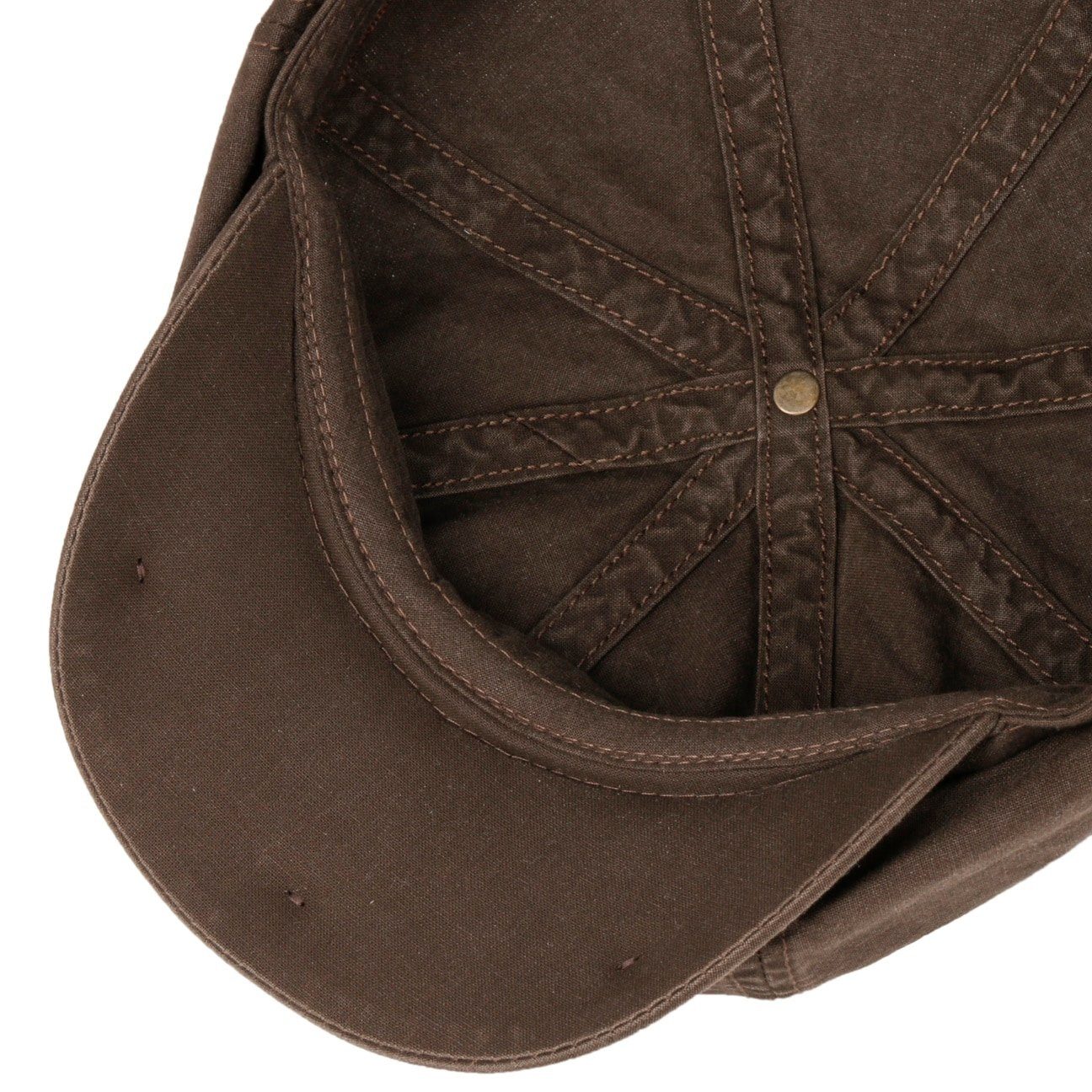Stetson Hatteras Organic - Nachhaltig - Schirmmütze aus 100% organischer Baumwolle - Braun