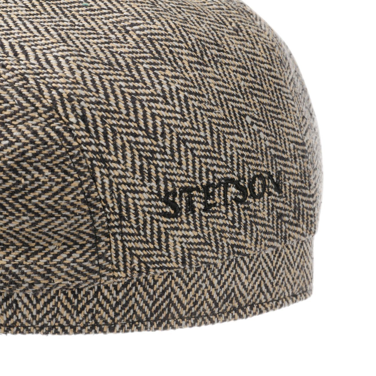 Stetson Belfast Silk - aus 100% Seide - 316 - Schwarz/Beige- Made in the EU