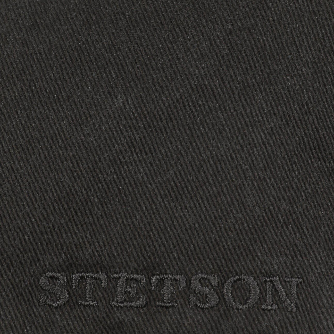 Stetson Texas Cotton - Duck Cap aus 100% Baumwolle - 1 - Schwarz