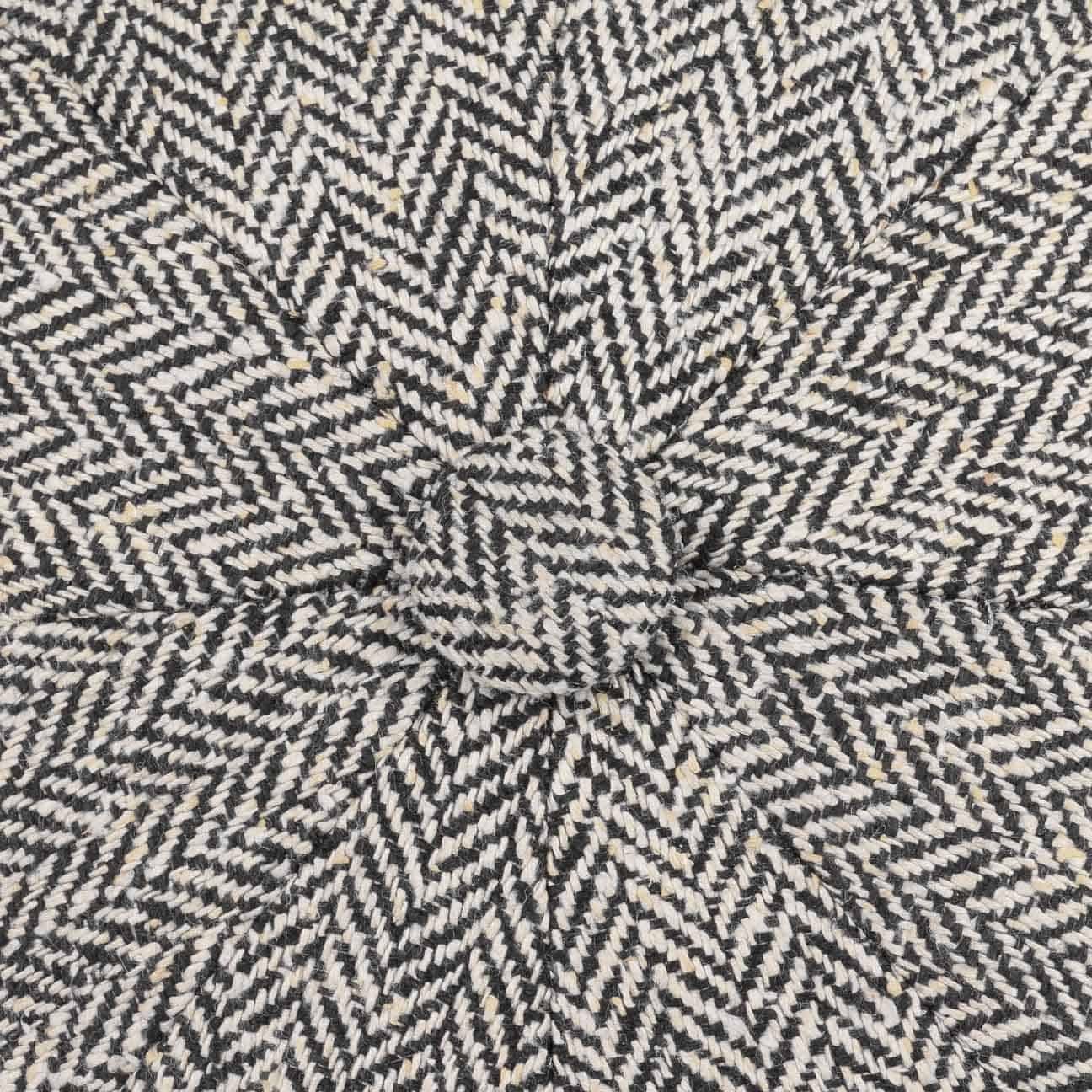 Stetson Hatteras Silk - aus 100% Seide - 310 - Schwarz/Weiß - Made in the EU