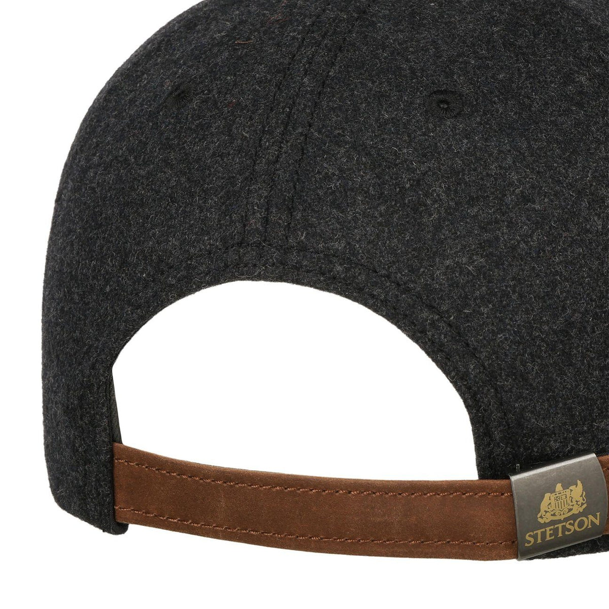 Stetson Baseball Cap Wool - Grau