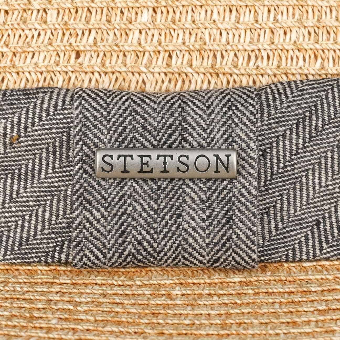 Stetson Nark Traveller - Strohut - Naturfarben - mit Garniturband - UV-Schutz 40