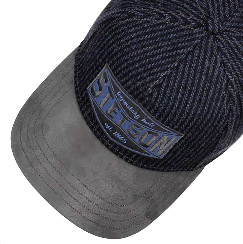 Stetson Trucker Cap Goat Suede Wool