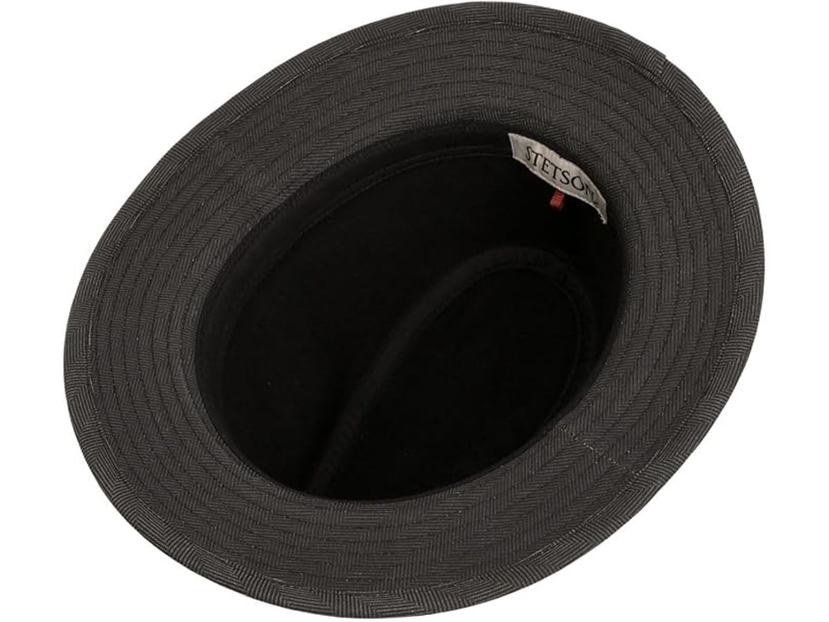 Stetson Vintage Traveller Herringbone - Fischgrat - 313 - Oliv