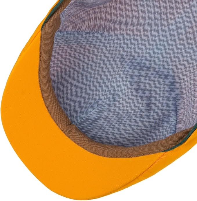 Stetson Texas Block- Duck Cap aus 100% Baumwolle - 94 - Gelb/Orange