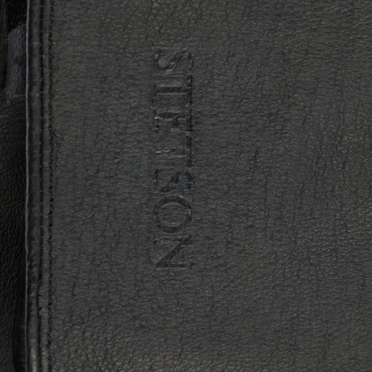 Stetson Leder-Handschuhe mit Futter - Schweinsleder - Schwarz