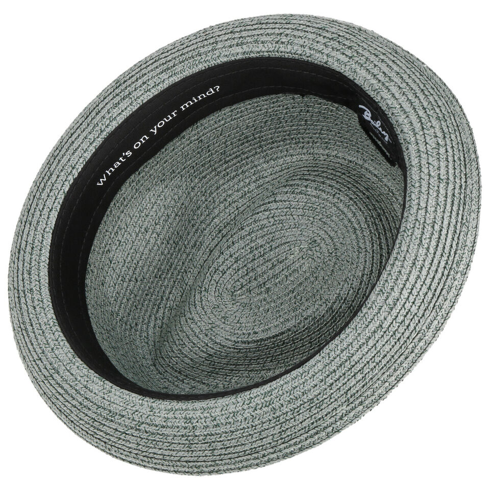 Bailey Billy Strohut Trilby - Toyo Strohut - Leicht, Flexibel & Knautschbar - Grau