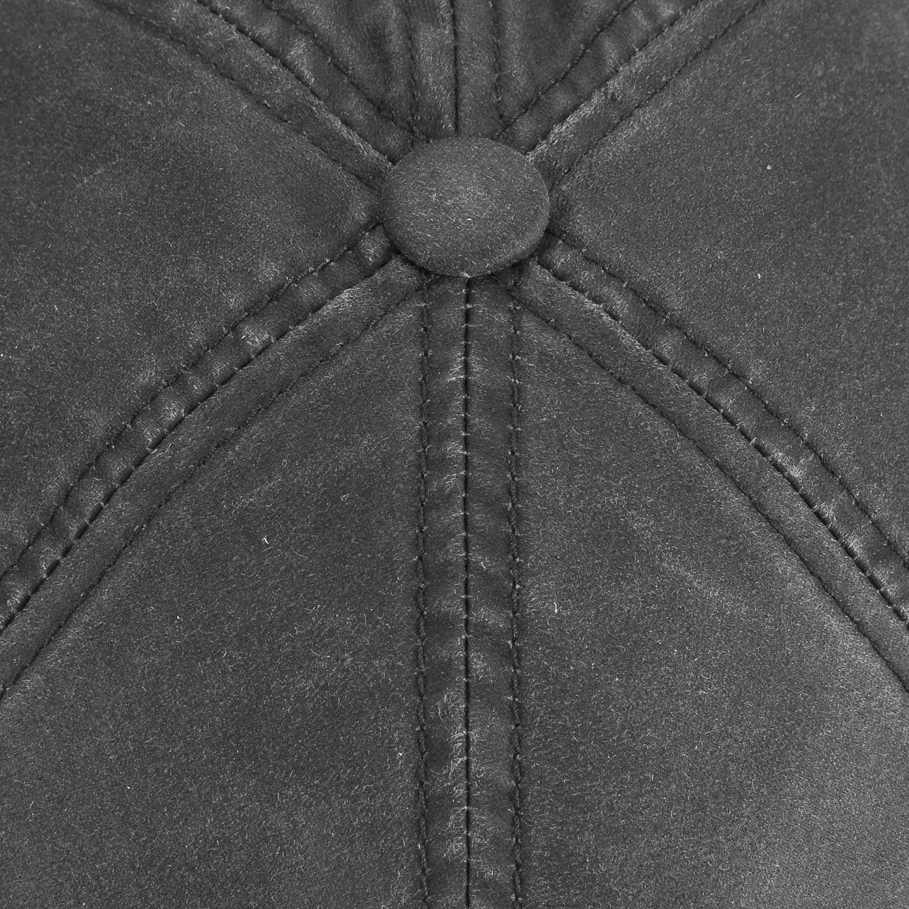 Stetson Brooklin Old Cotton Vintage - Schirmmütze - 6-teilig - UV-Schutz 80 - Schwarz