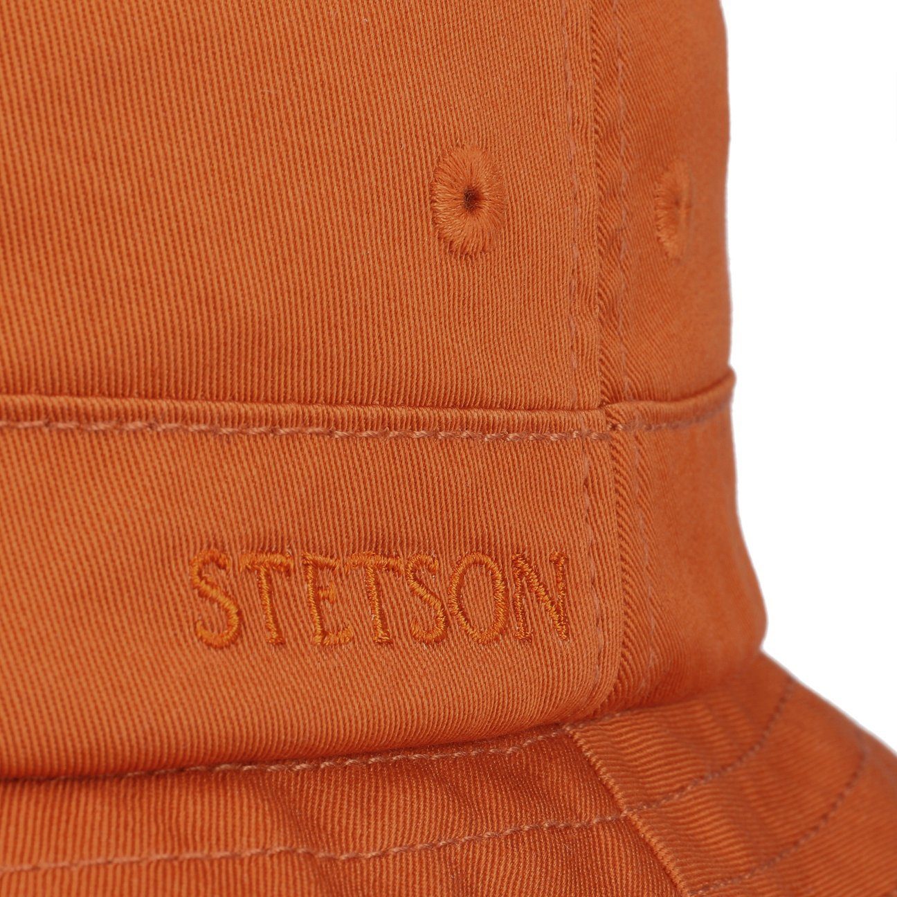 Stetson Bucket Cotton - Anglerhut aus 100% Baumwolle - Orange