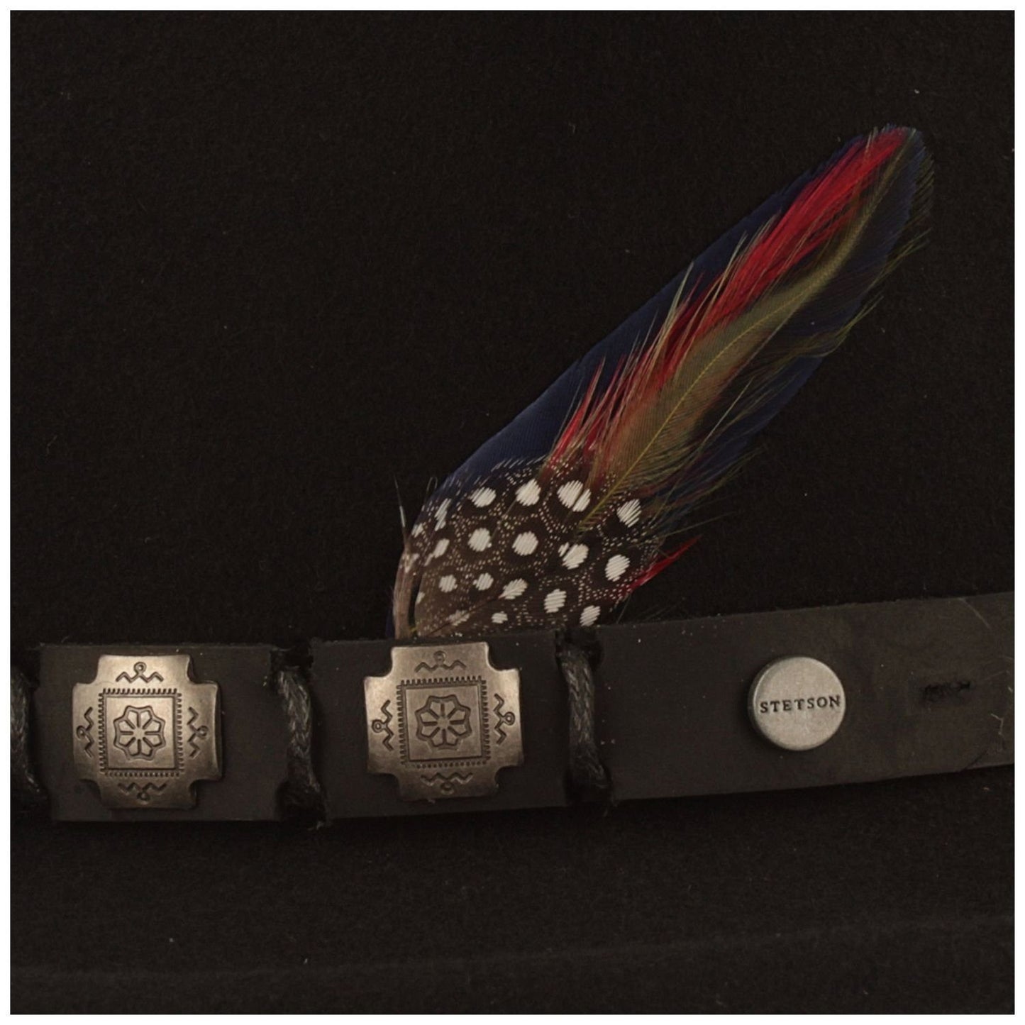 Stetson Hackberry Western Woolfelt Traveller - Wollfilzhut - Knautschbar / Wasserfest - Schwarz