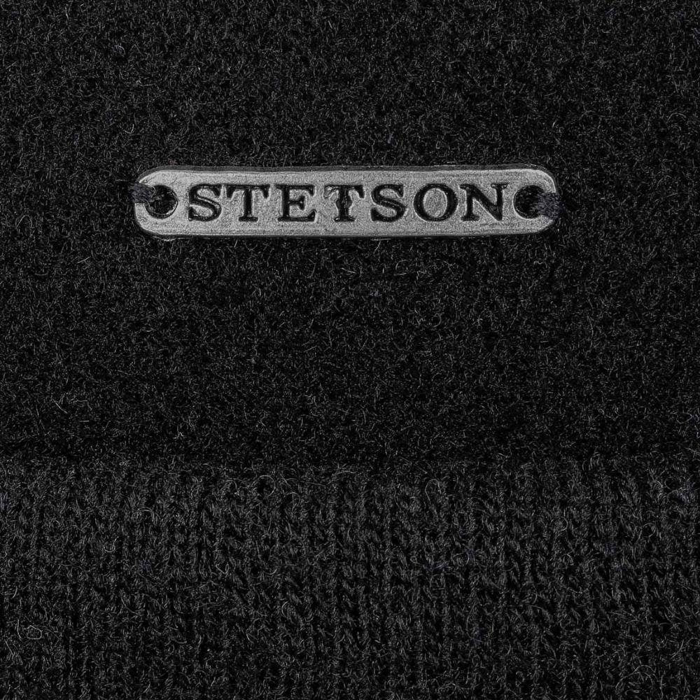 Stetson Docker Cap Sparr Wolle Kaschmir - 1 - Schwarz