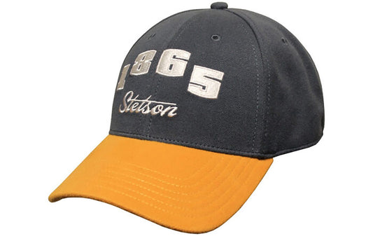 Stetson Retro Numbers Basecap - 94 - Gelb/Grau