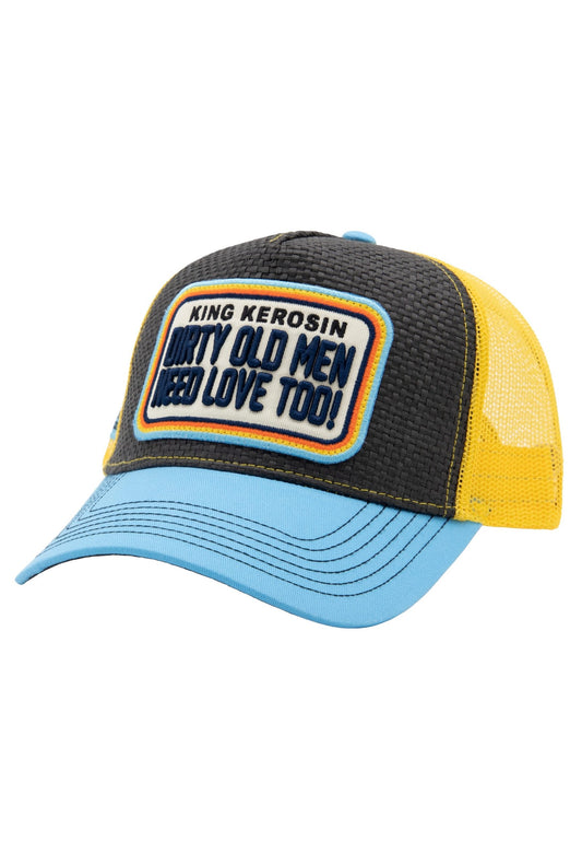 King Kerosin Trucker Cap "Dirty Old Men Need Love too"