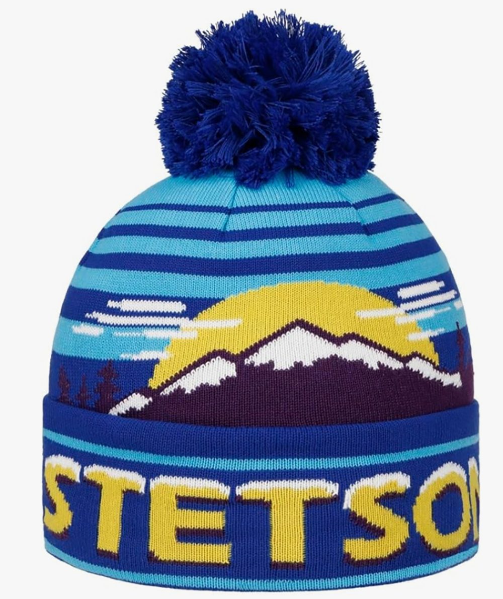 STETSON Bommelmütze Freestyle Snowy Mountains
