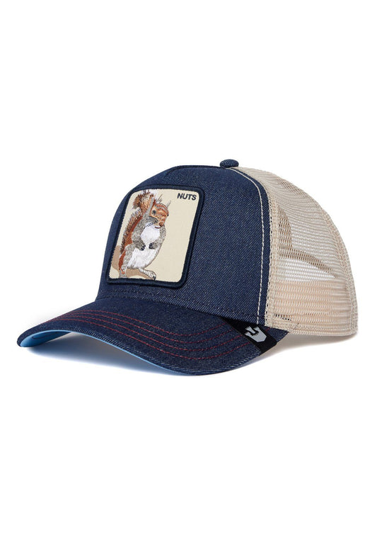 Goorin Bros. Trucker Cap - Nuts Squirrel Blau
