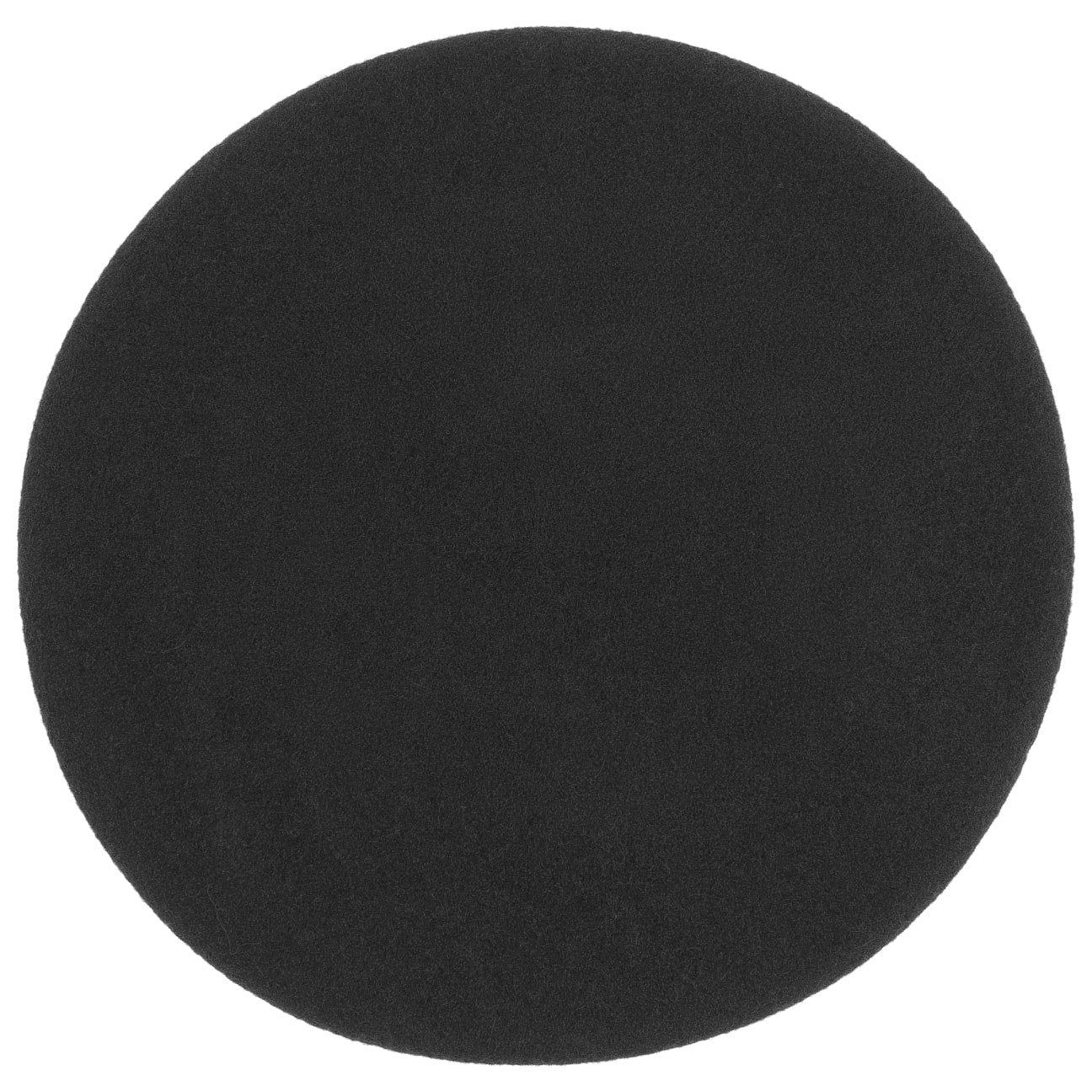 Kangol Monty Beret Baskenmütze aus Wolle - Black - Schwarz