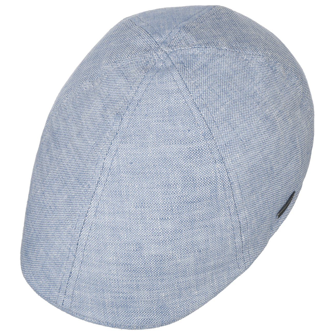 Stetson Texas Just Leinen Duck Cap - 20 - Hellblau