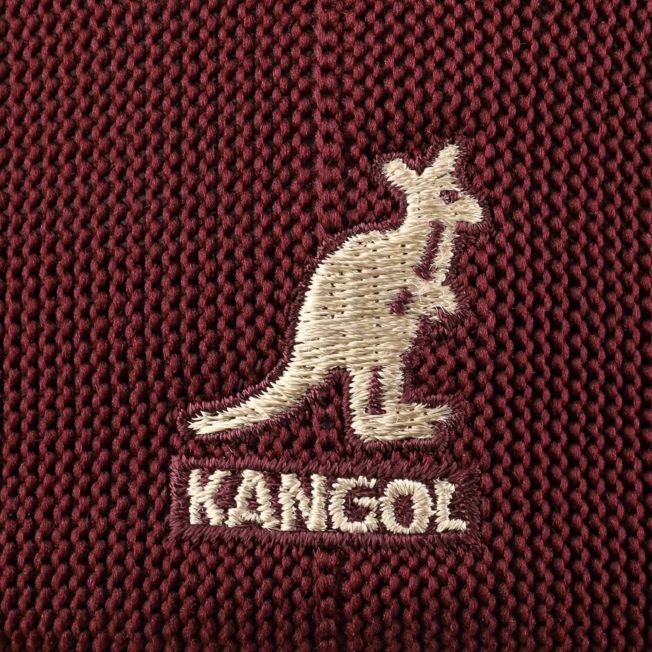 Kangol 504 Tropic Ventair Flatcap Schiebermütze - Burgundy - Bordeaux