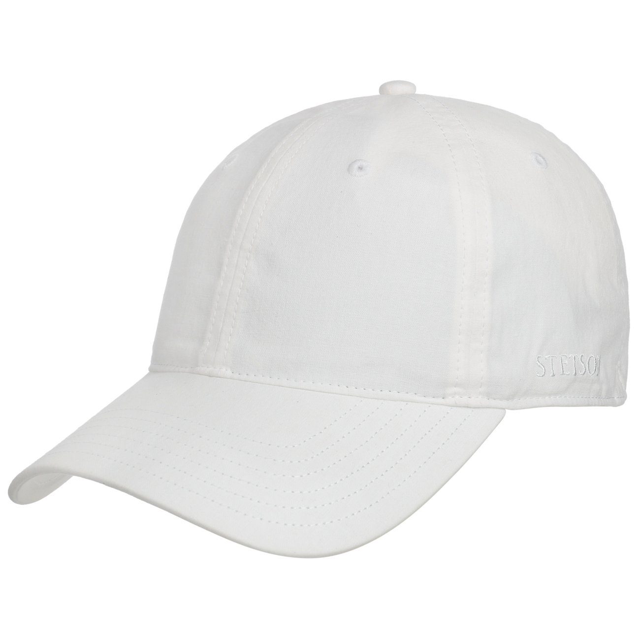 Stetson Ducor Organic Basecap - Nachhaltig - Cap aus 100% organischer Baumwolle - Weiss