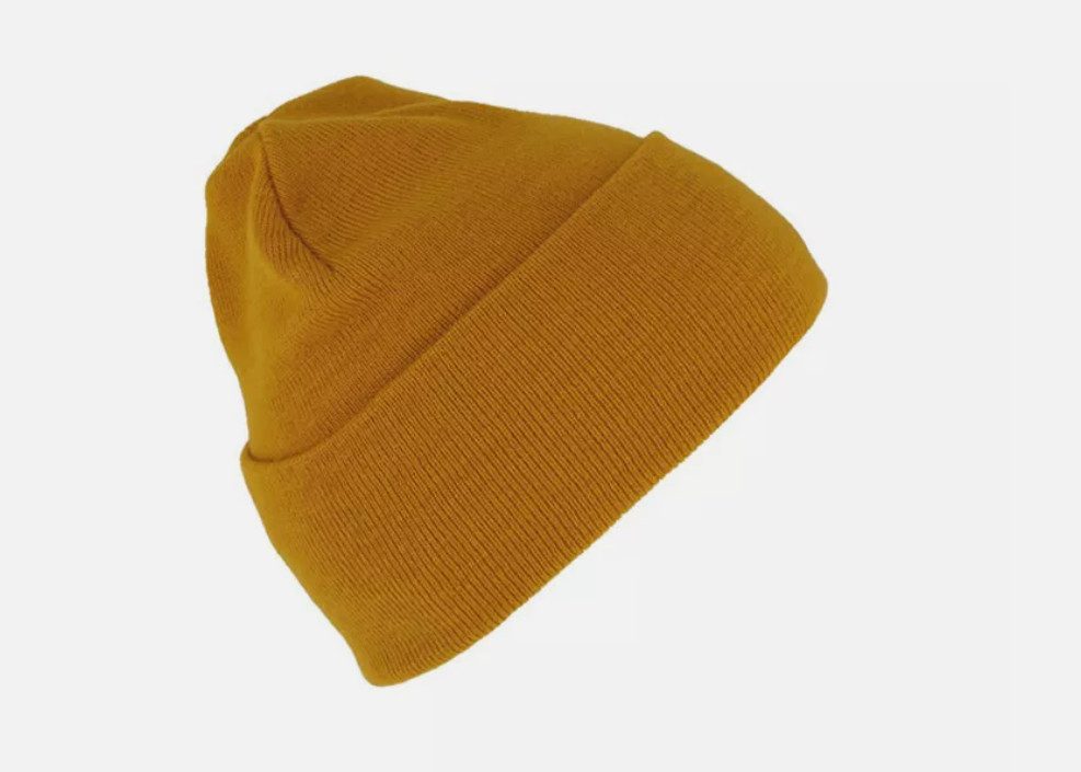 Fiebig Kopli Strickmütze Beanie Sustainable - mit Umschlag - Viele verschiedene Farben