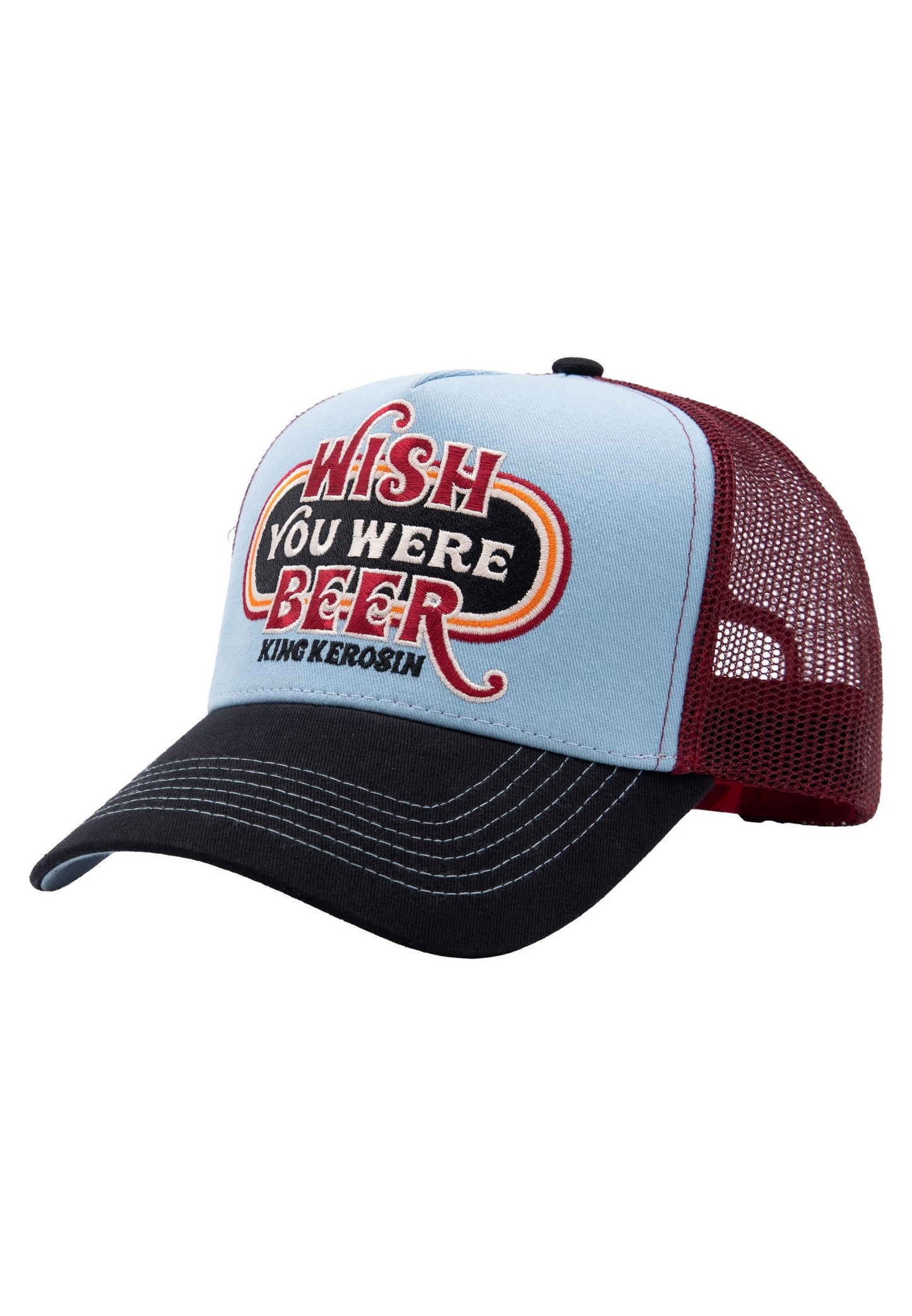 King Kerosin Trucker Cap "Wish you were Beer"