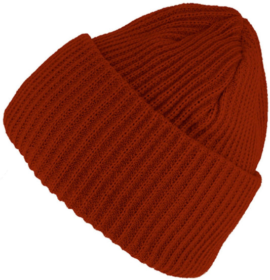 Fiebig Oversize Strickmütze Ecoline - mit Umschlag - Viele verschiedene Farben