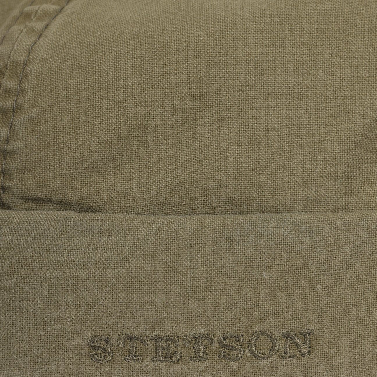 Stetson Docker Organic  - Nachhaltig - Dockermütze aus 100% organischer Baumwolle - Khaki