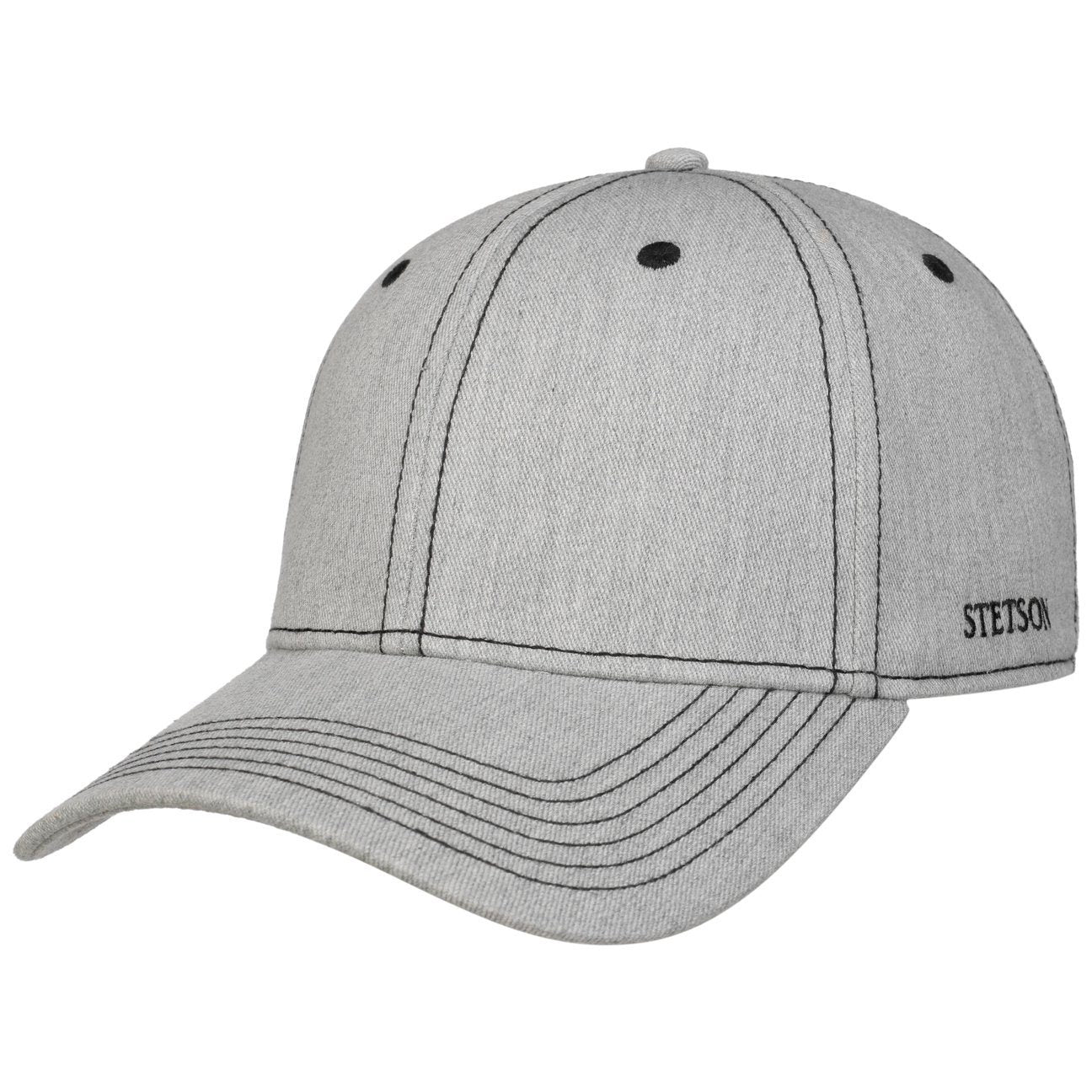 Stetson Cotton Baseball Cap Melange