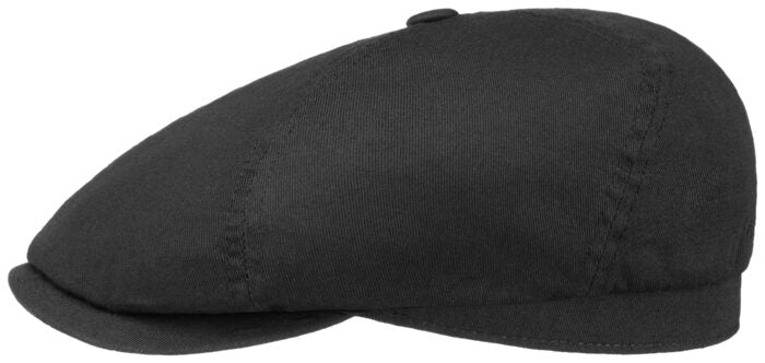 Stetson 6-Panel Brooklin Cotton Twill - 1 - Schwarz