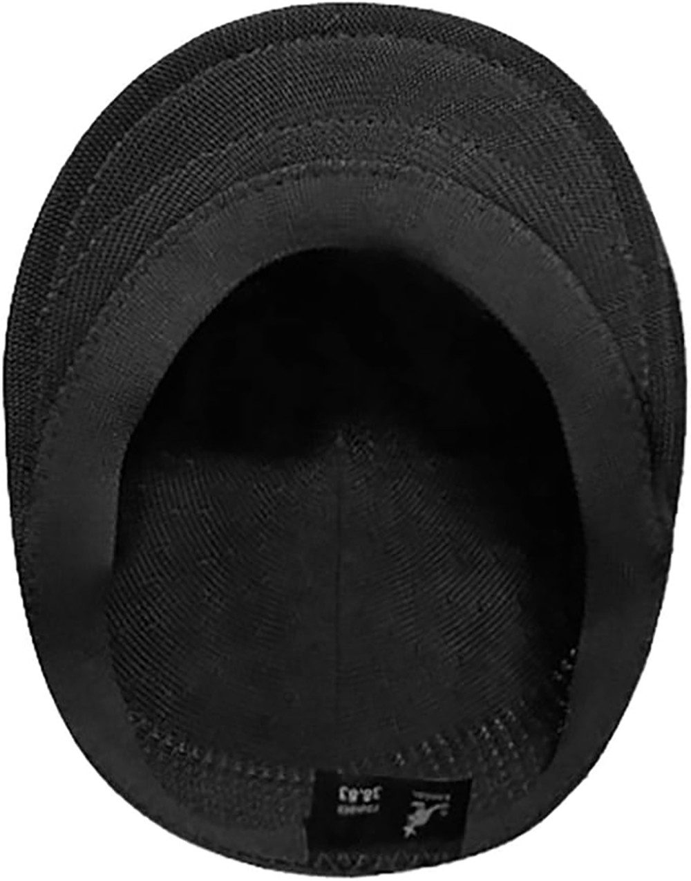 Kangol 504 Ventair Flatcap Schiebermütze - Black Gold - Schwarz Gold