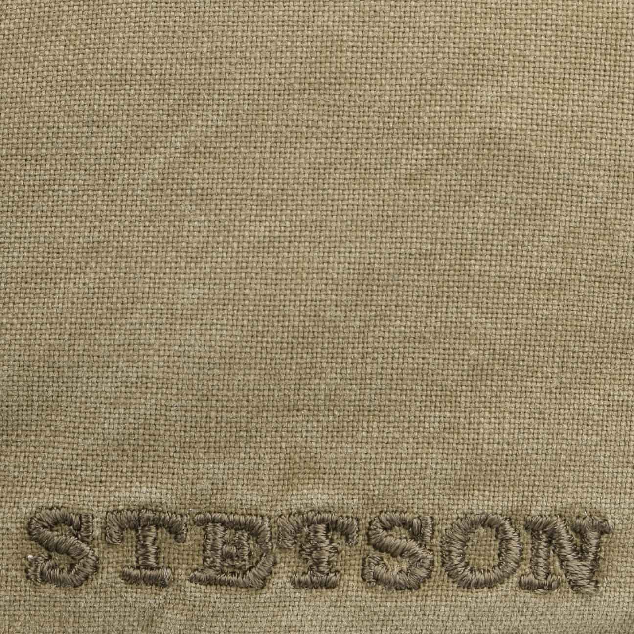 Stetson Texas Organic Duck Cap  - Nachhaltig - Cap aus 100% organischer Baumwolle - Khaki