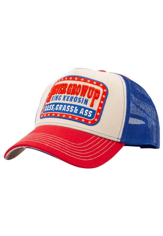 King Kerosin Trucker Cap "Never Grow Up"