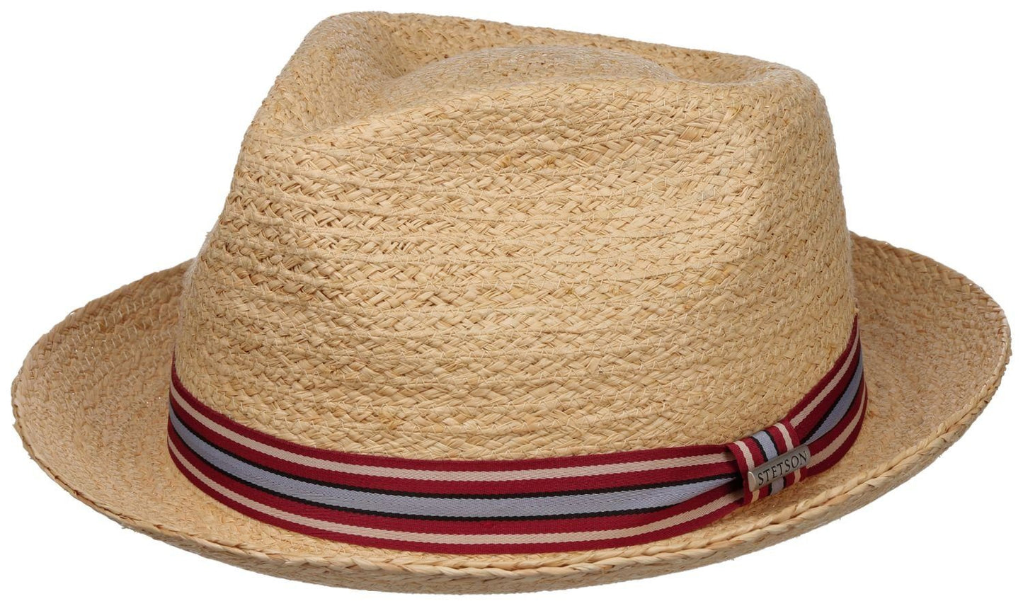 Stetson Terlaco Player - Strohut - Aus 100% Stroh - Mit UV-Schutz 40 - Natur