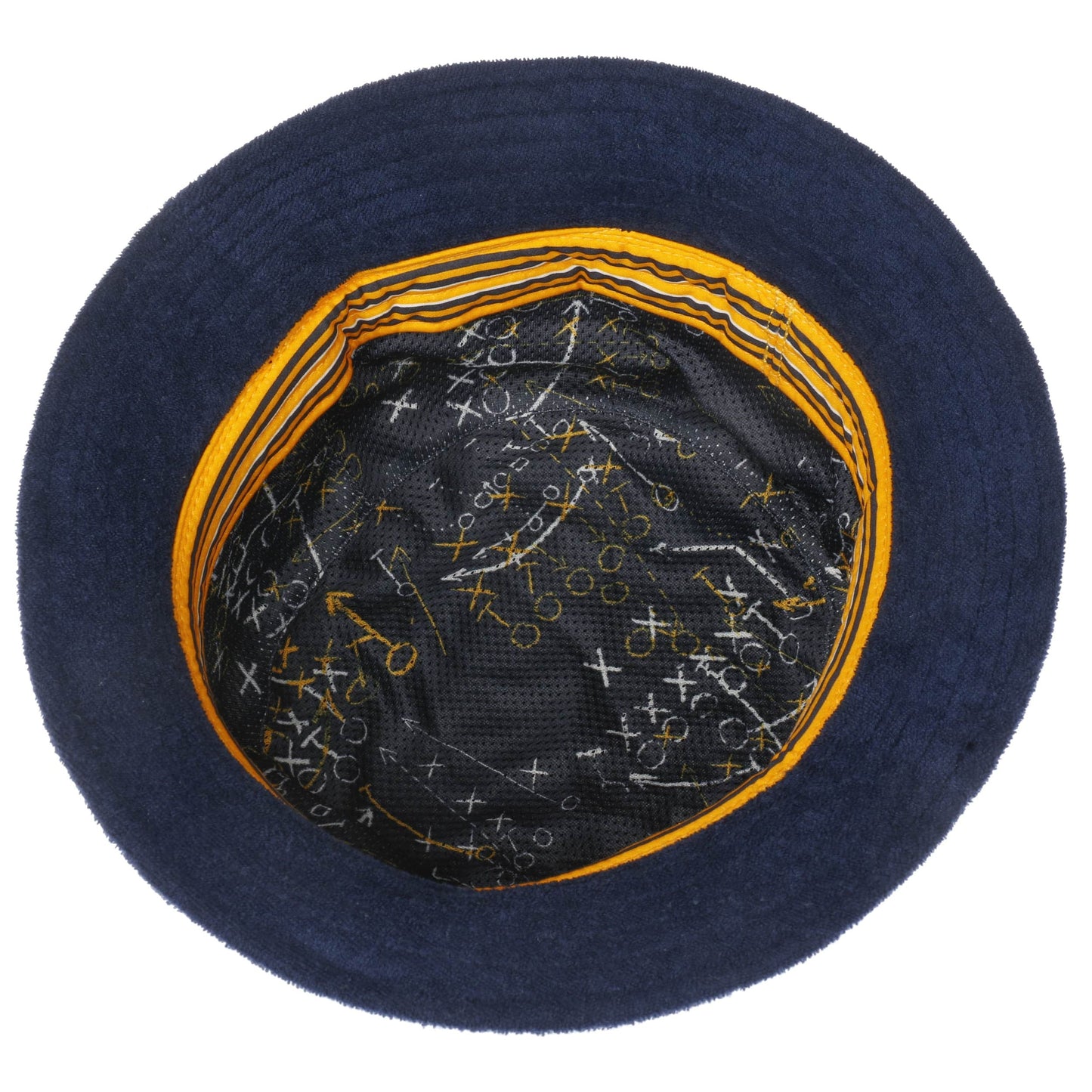 Stetson Gridiron Bucket Cotton  - Anglerhut aus 100% Baumwolle - Blau