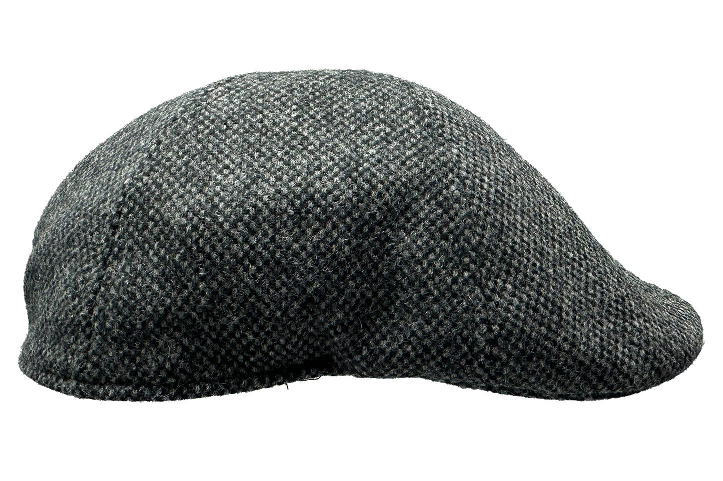 Fiebig 6-Panel Flatcap -  Gatsby - Donegal-Muster - Anthrazit