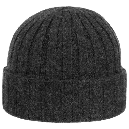 STETSON SURTH Kaschmir Beanie Anthrazit