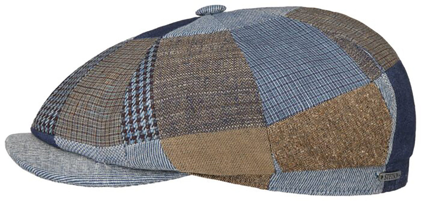 Stetson Hatteras Patchwork 2025 - Ballonmütze - Bunt - 8-teilig