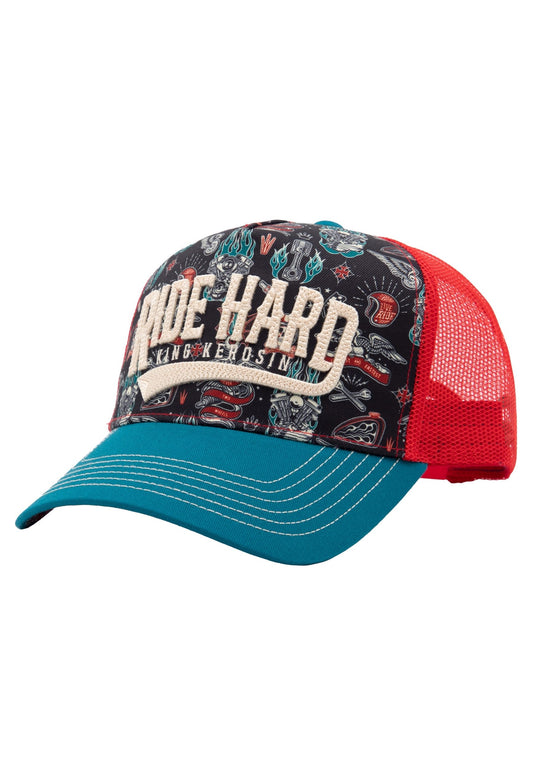 King Kerosin Trucker Cap "Ride Hard"