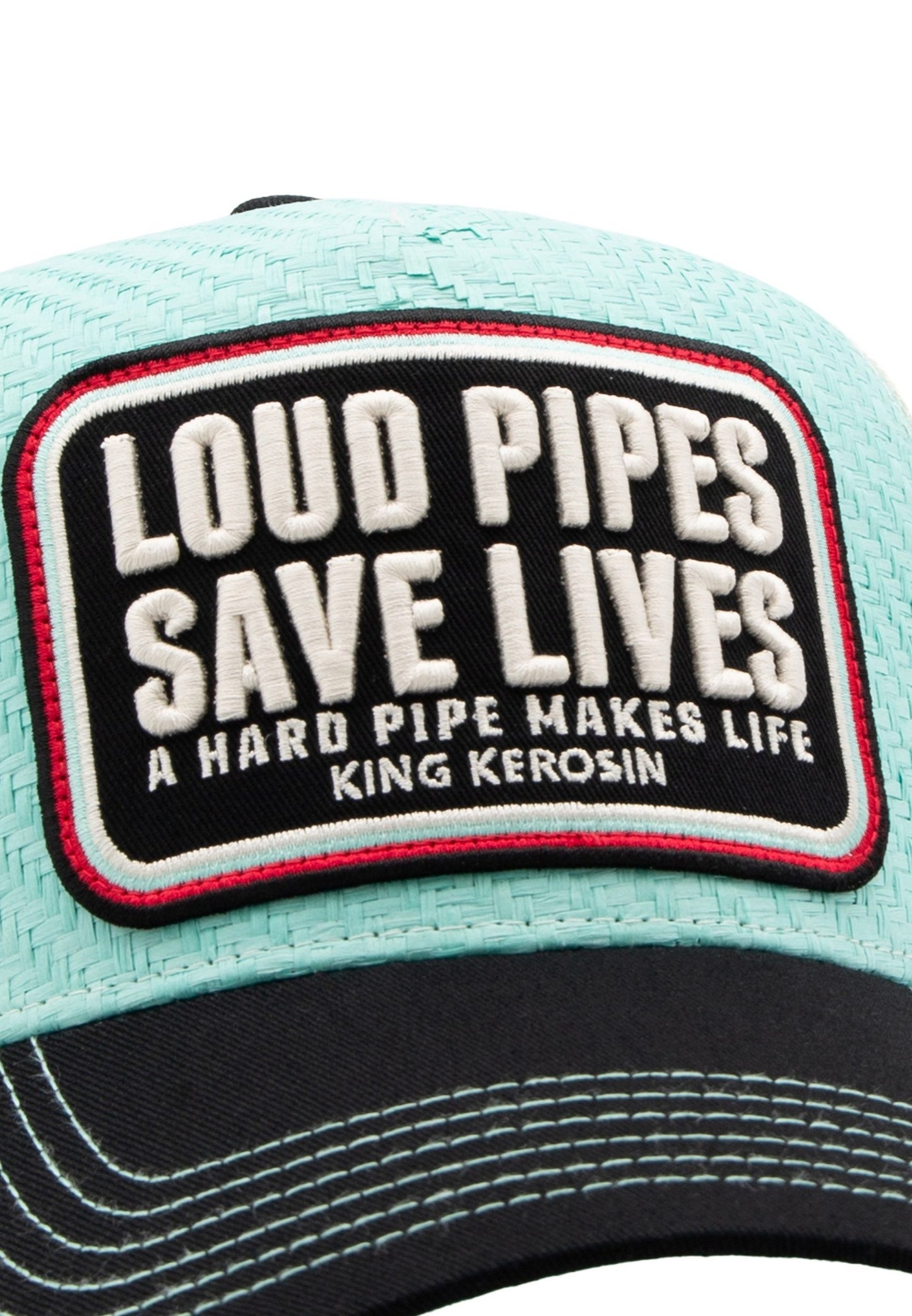 King Kerosin Trucker Cap "Loud Pipes Save Lives"