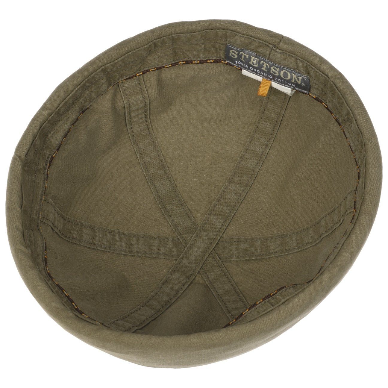 Stetson Docker Organic  - Nachhaltig - Dockermütze aus 100% organischer Baumwolle - Khaki